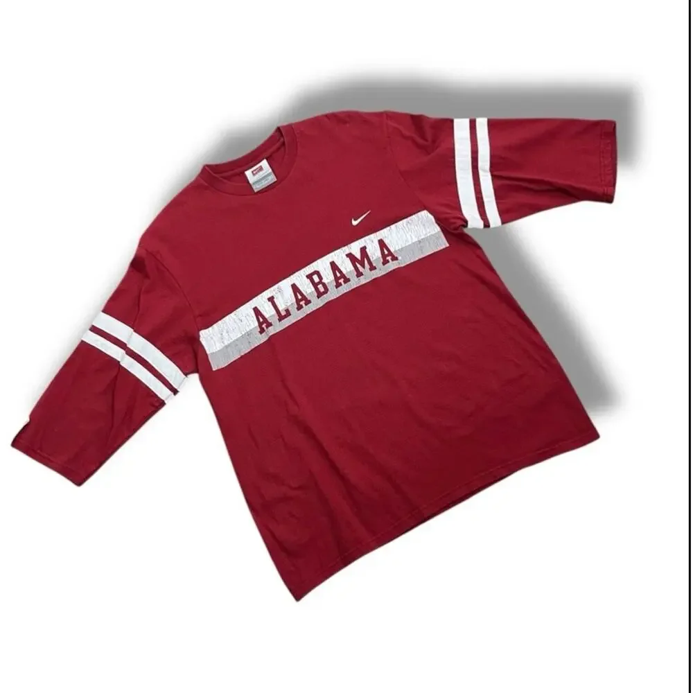 Nike Alabama Crimson Tide jersey style varsity T-shirt small